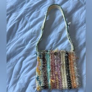 Multicolor Crochet Scrapbag